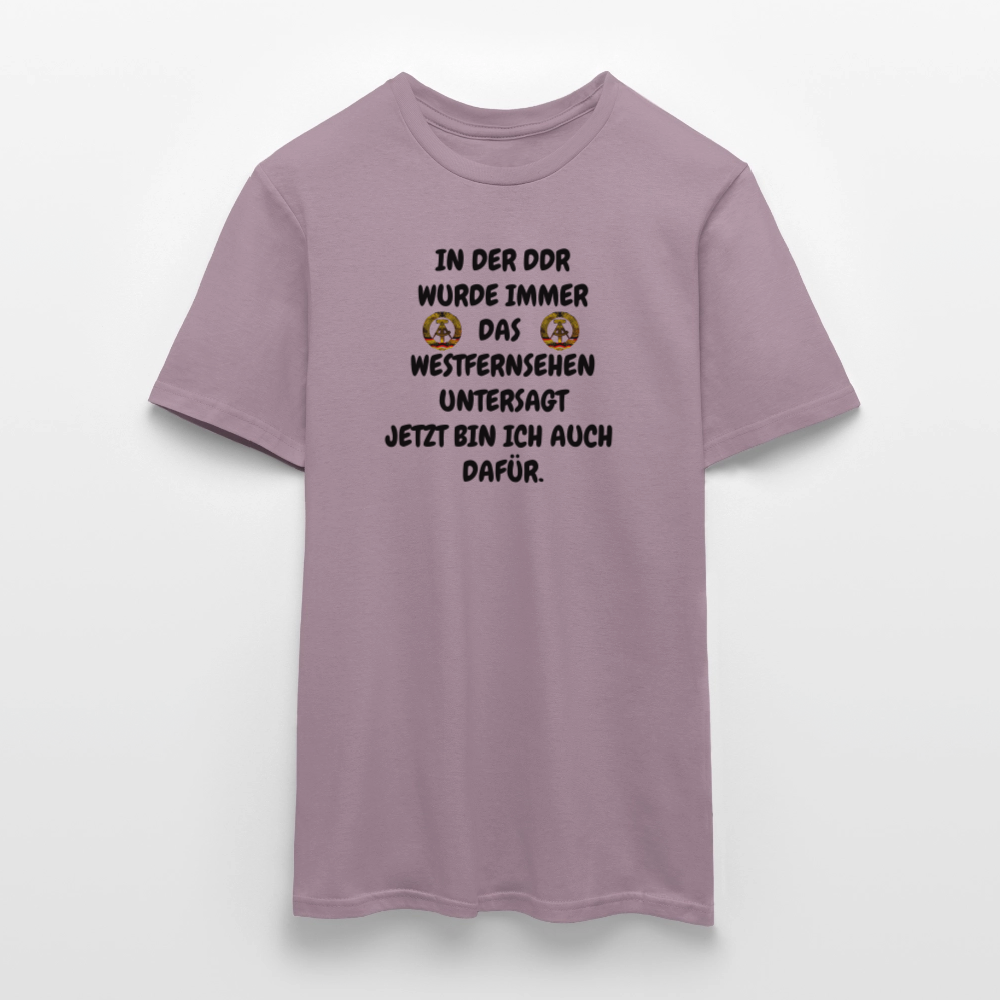 OSSI12IN DER DDR WURDE IMMER DAS  WESTFERNSEHEN UNTERSAGT JETZT BIN ICH AUCH  DAFÜR. - Lilagrau 
