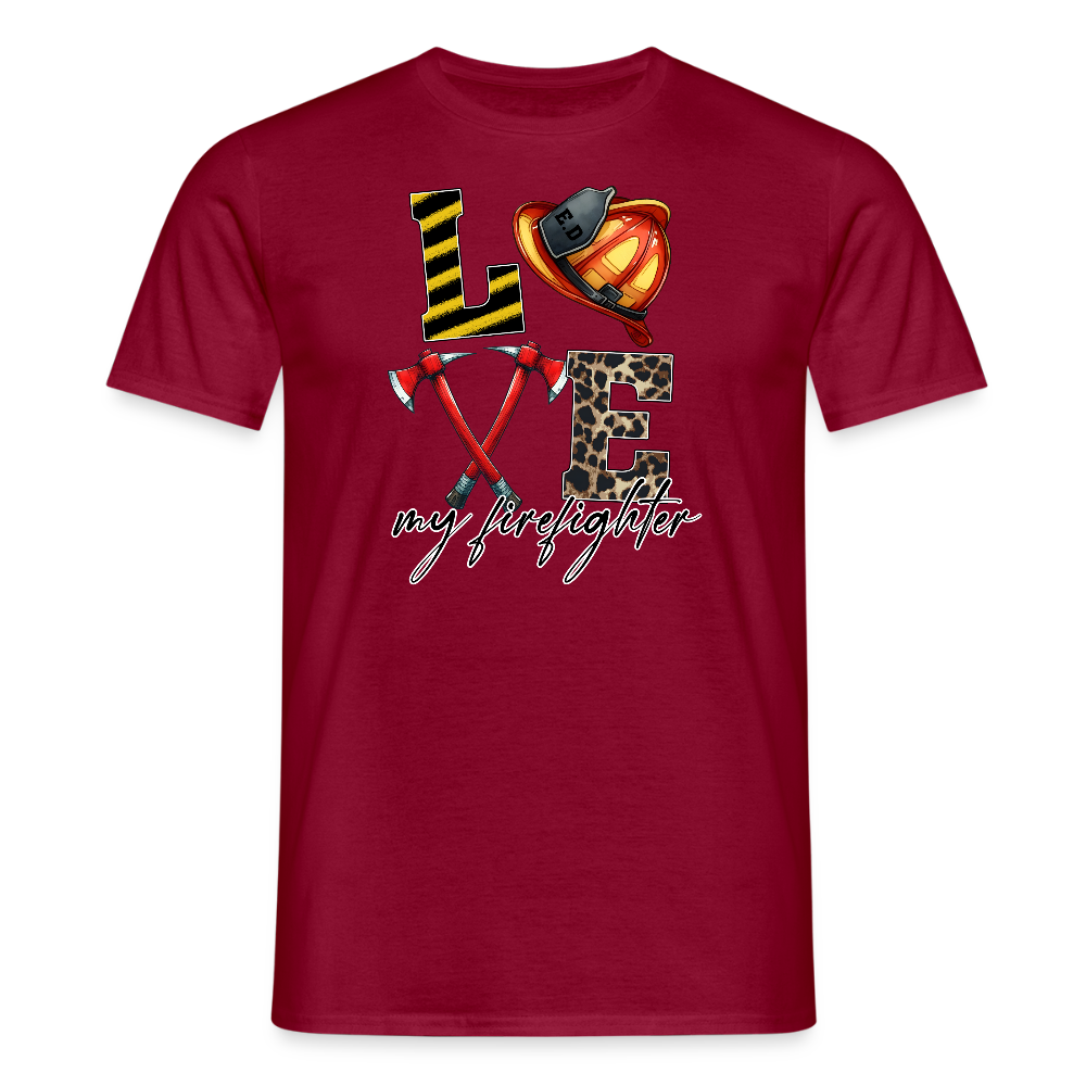 SSW2646Love meine Feuerwehr - Ziegelrot