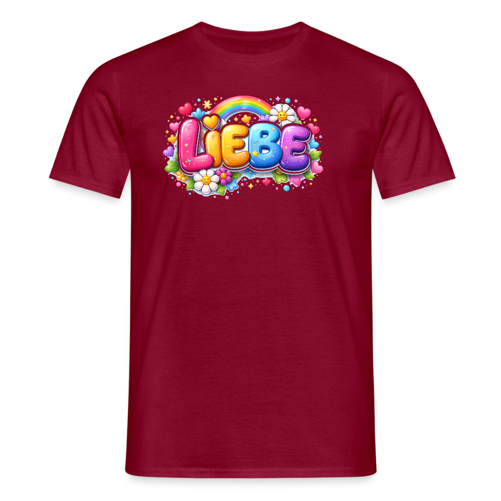 SSW2708Liebe Regenbogen - Ziegelrot