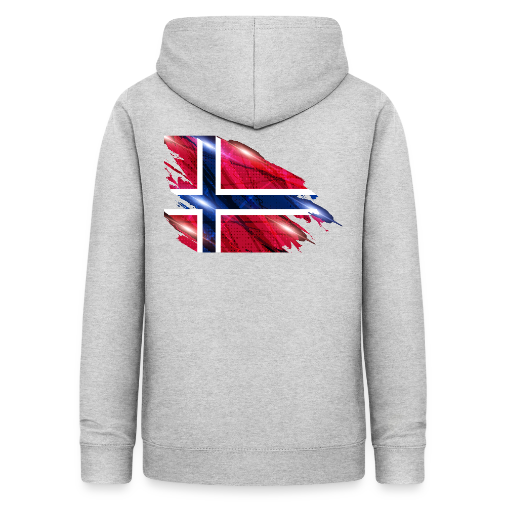 SSW2537 Flag of Norway - Hellgrau meliert