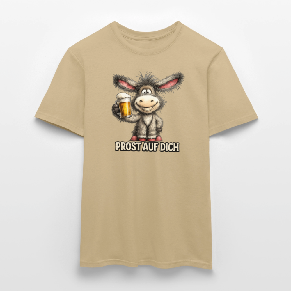SSW2877Esel Prost auf dich - Sandbeige