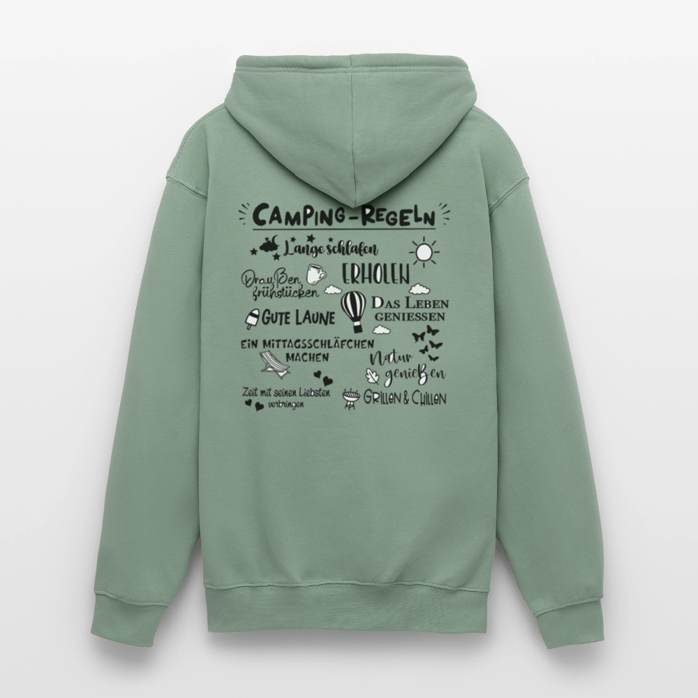 SSW2606 Camping Regeln - Graugrün