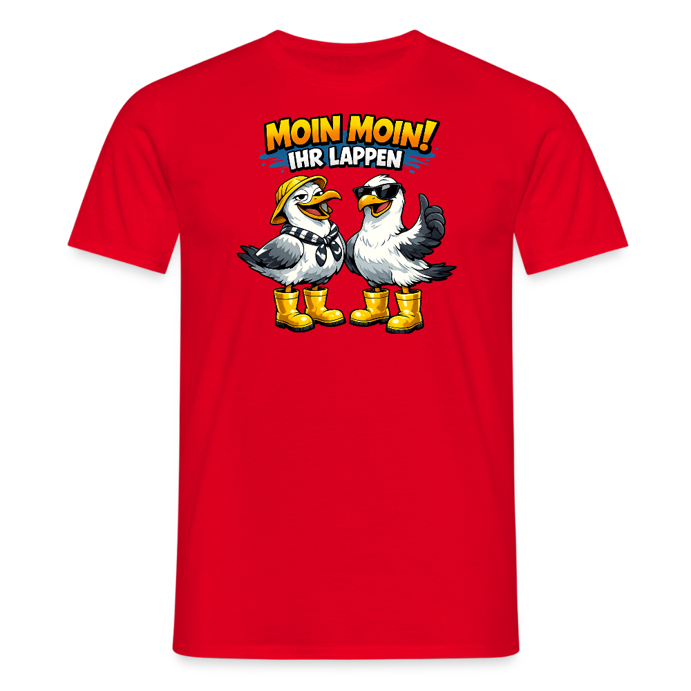 SSW2729 MOIN MOIN IHR LAPPEN - Rot