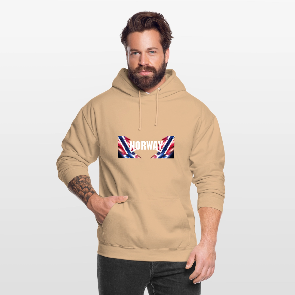 SSW2533 Kapuzenpulli Flag of Norway - Pfirsich
