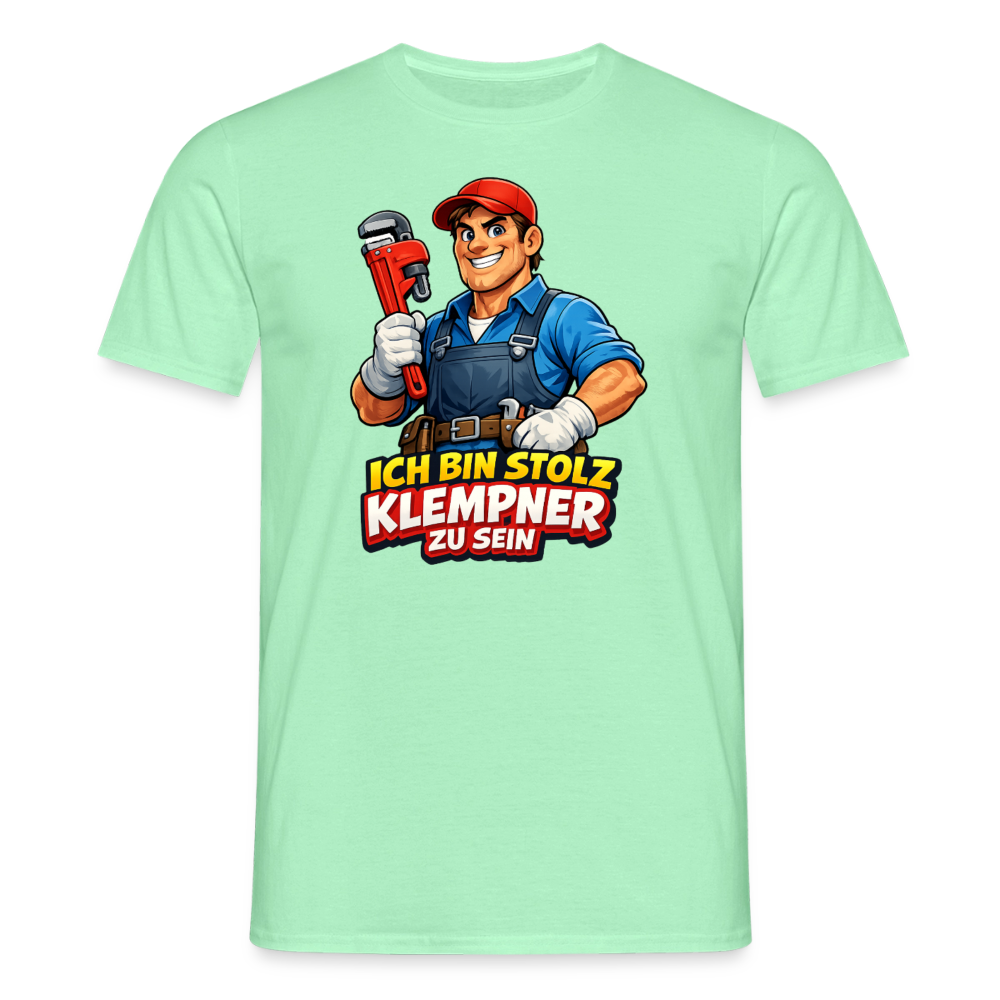 SSW2824 ICH BIN STOLZ KLEMPNER ZU SEIN - Mintgrün