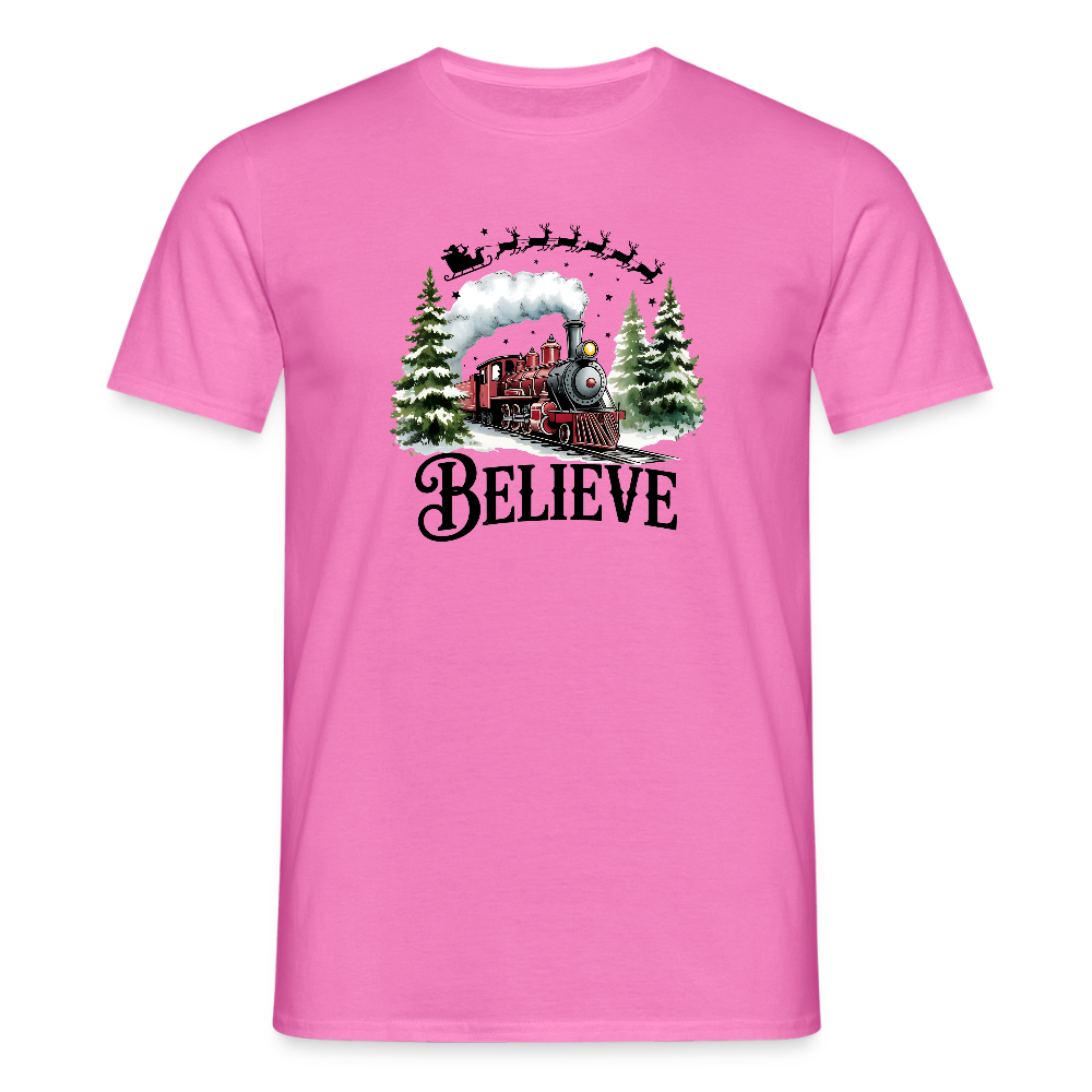 SSW2611North Pole Train - Pink