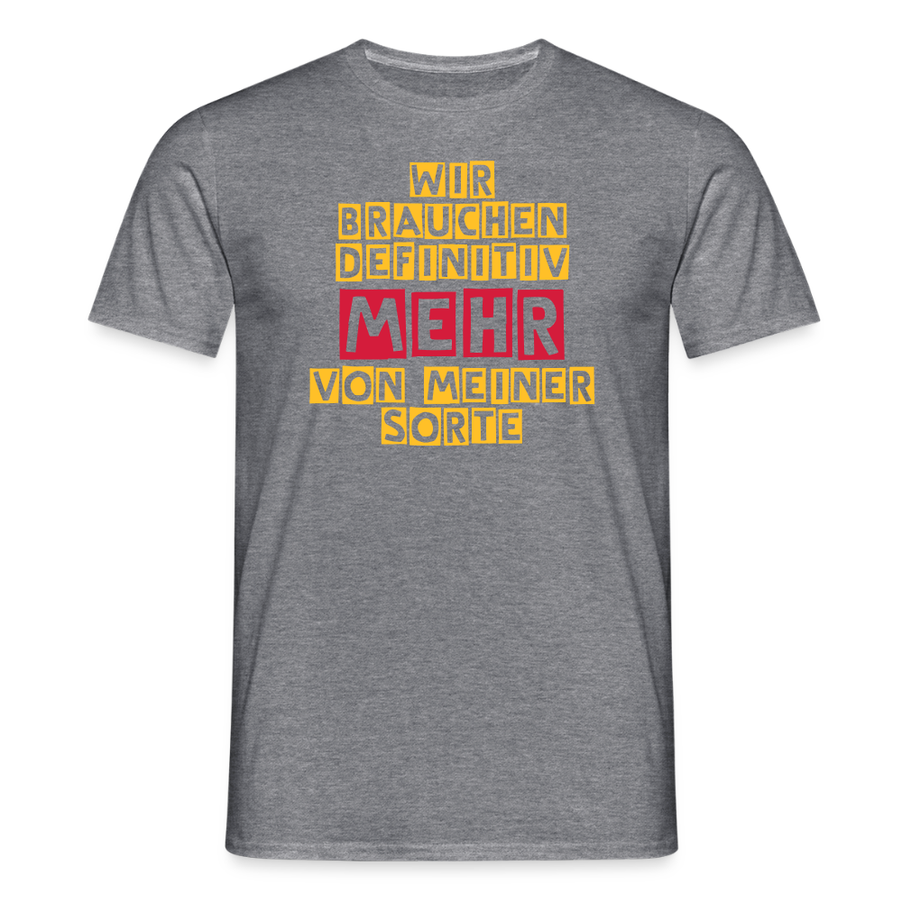 SSW2665WIR BRAUCHEN DEFINITIV   VON MEINER SORTE - Graphit meliert