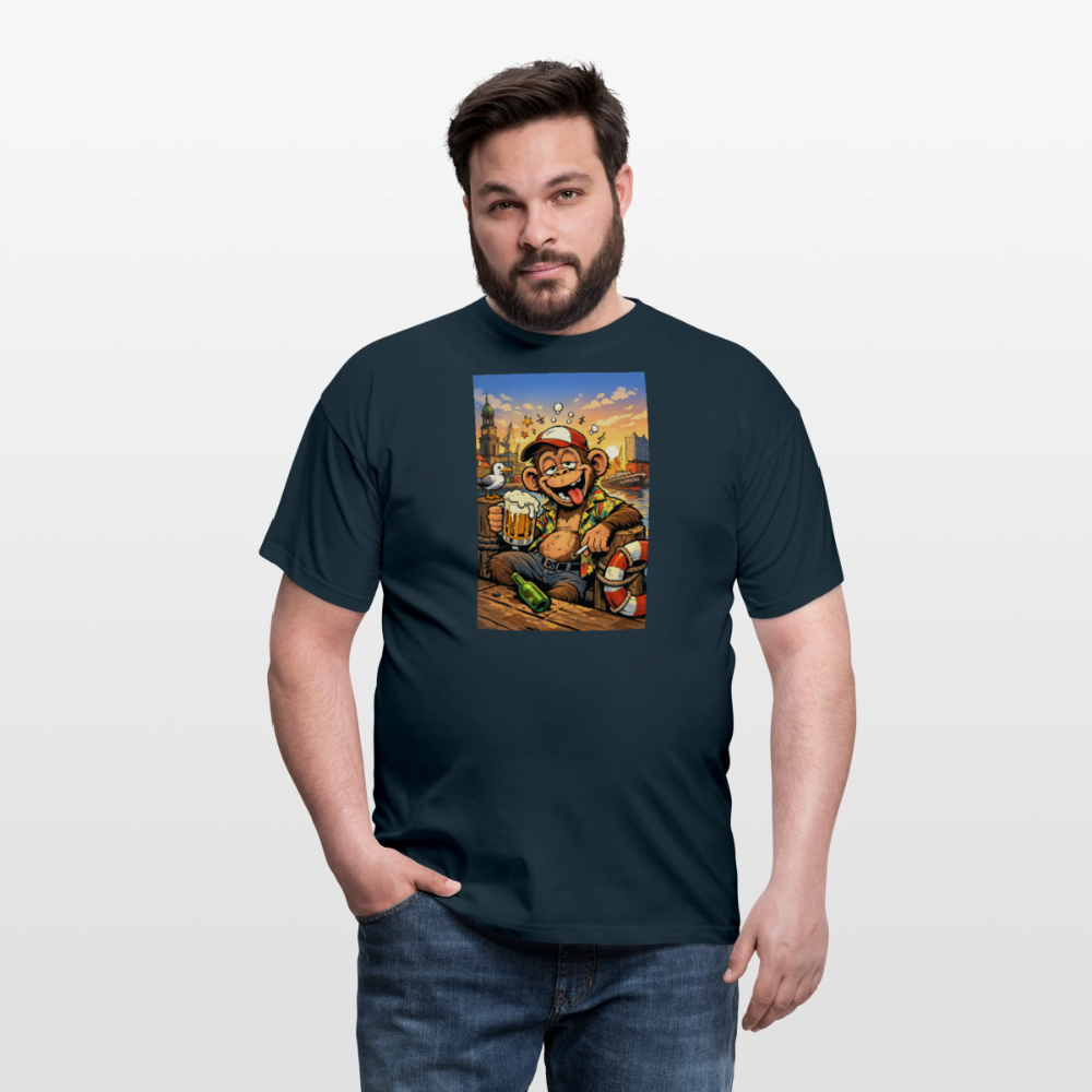 SSW2724 Affe Hamburg Bier - Navy