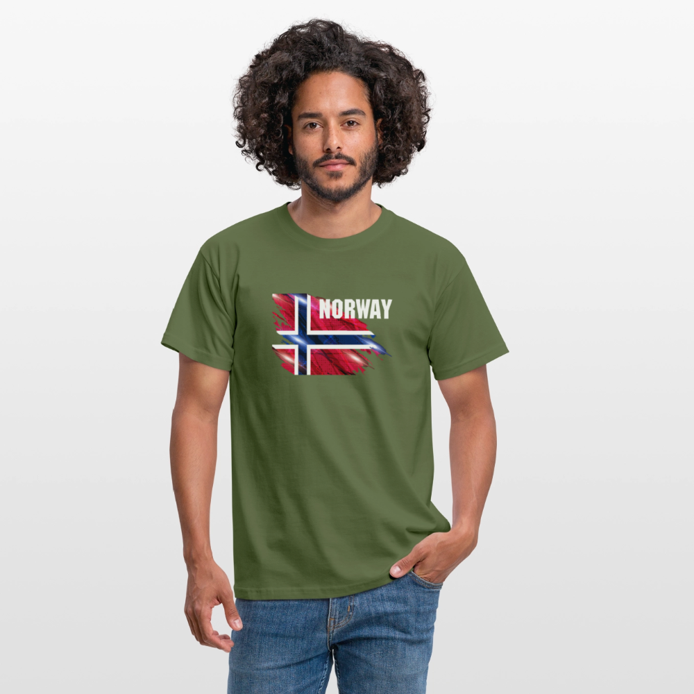 SSW2535 Flag of Norway - Militärgrün