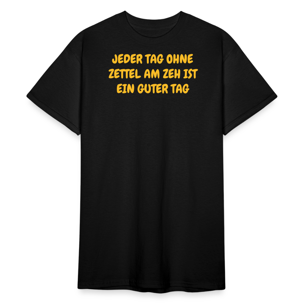 SSW2420JEDER TAG OHNE ZETTEL AM ZEH IST EIN GUTER TAG - Schwarz