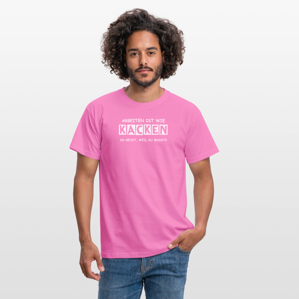 SSW2649 ARBEITEN IST WIE KACKEN........ - Pink