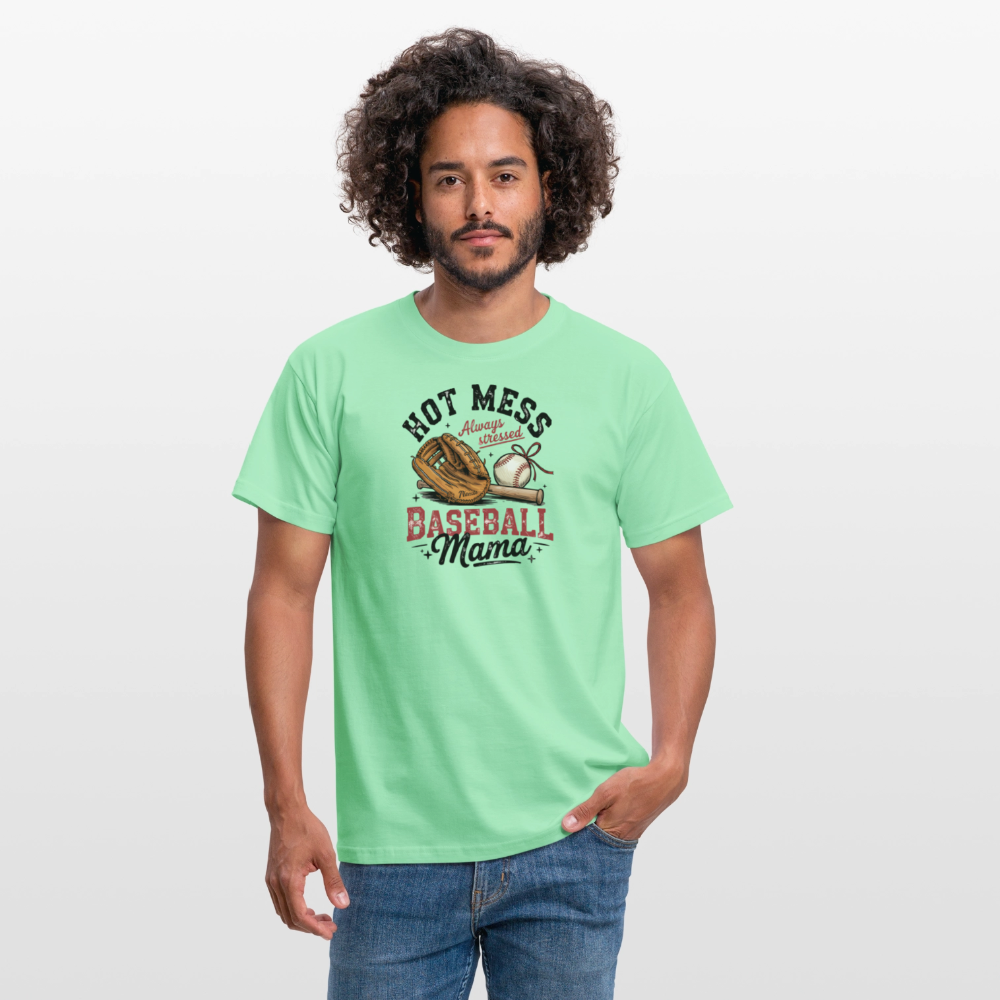 SSW2586 Baseball Mama - Mintgrün