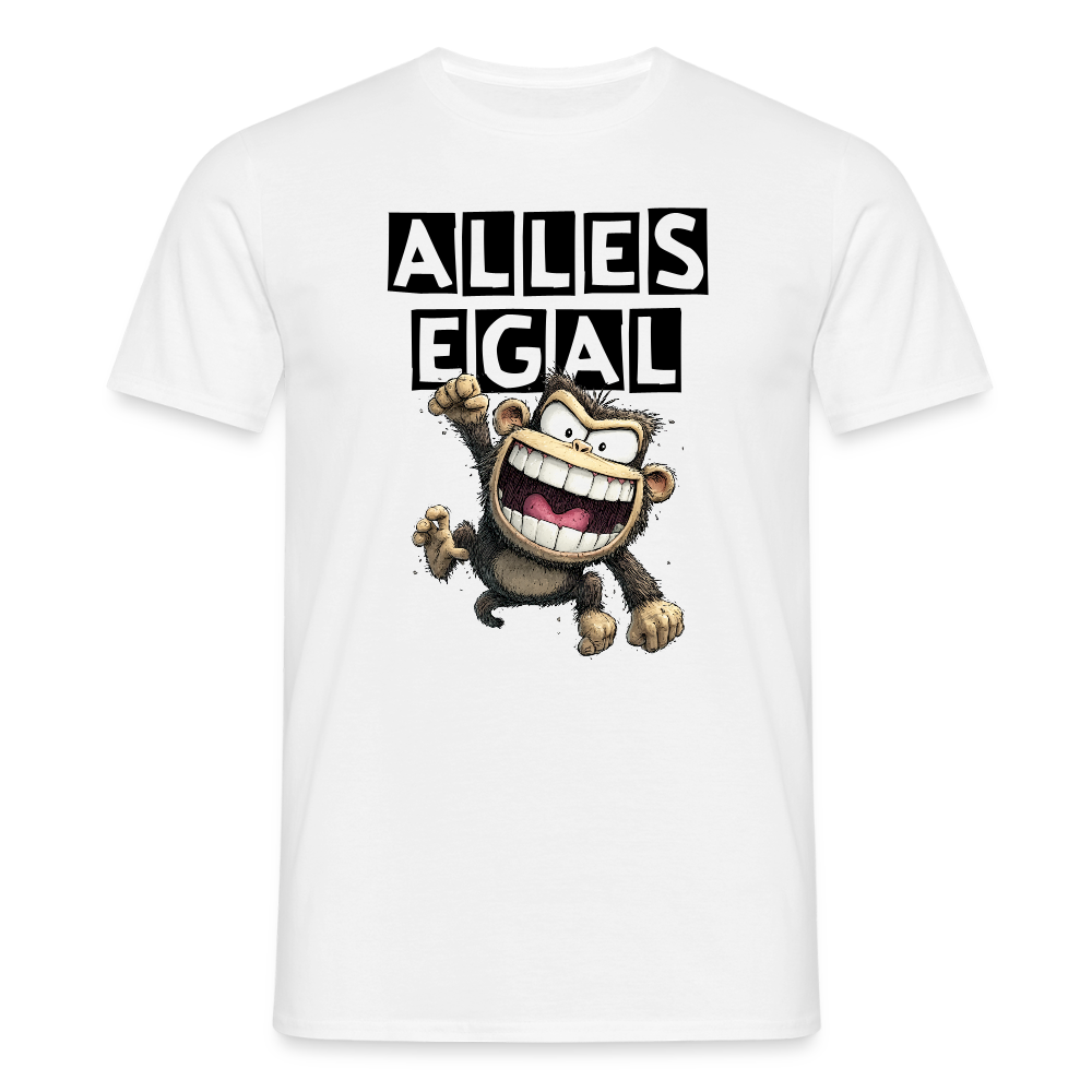 SSW2576 ALLES EGAL AFFE - Weiß