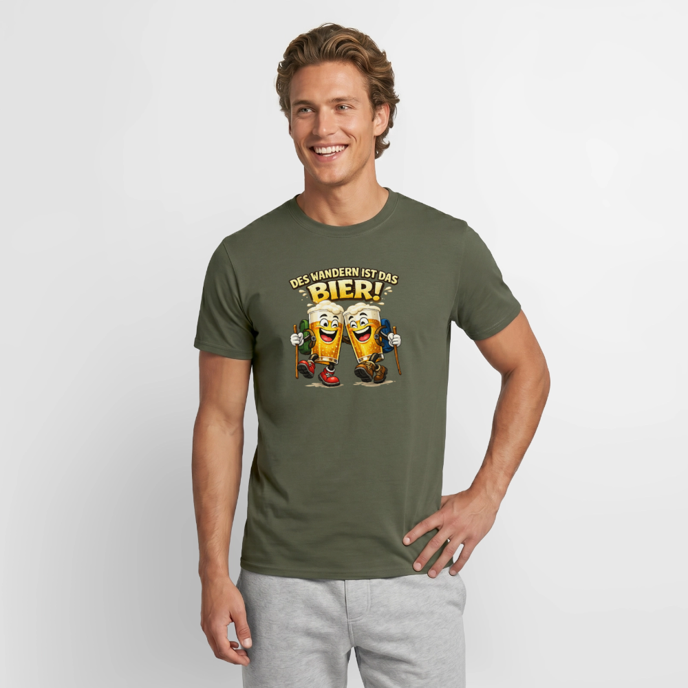 SSW2890 DES WANDERN IST DAS BIER - Militärgrün