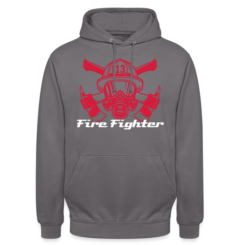 SSW2603 Fire Fighter Unisex Hoodie - Mittelgrau