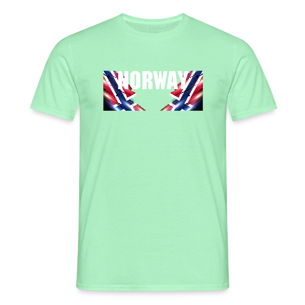 SSW2534 Flag of Norway - Mintgrün