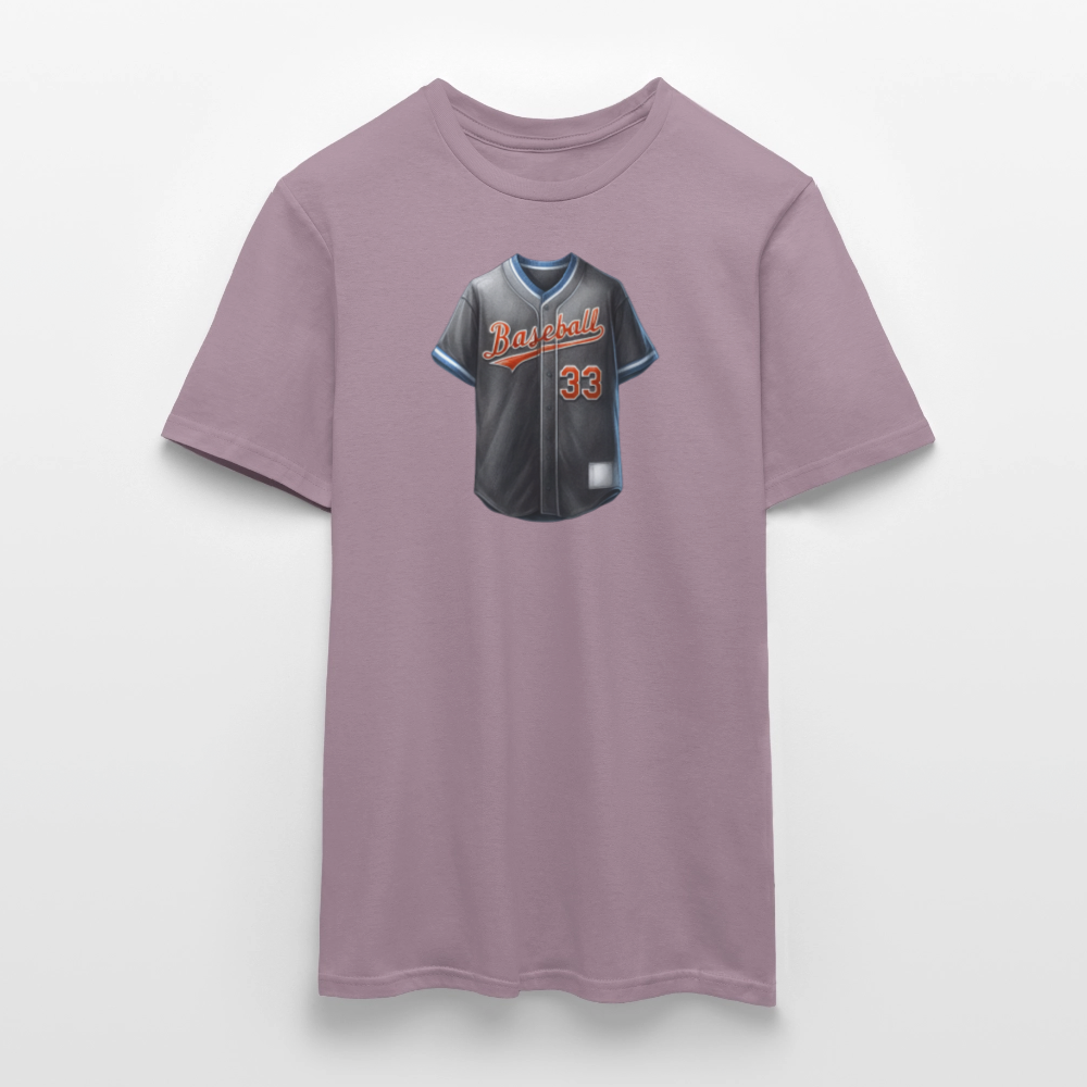SSW2580Baseball Trikot - Lilagrau 
