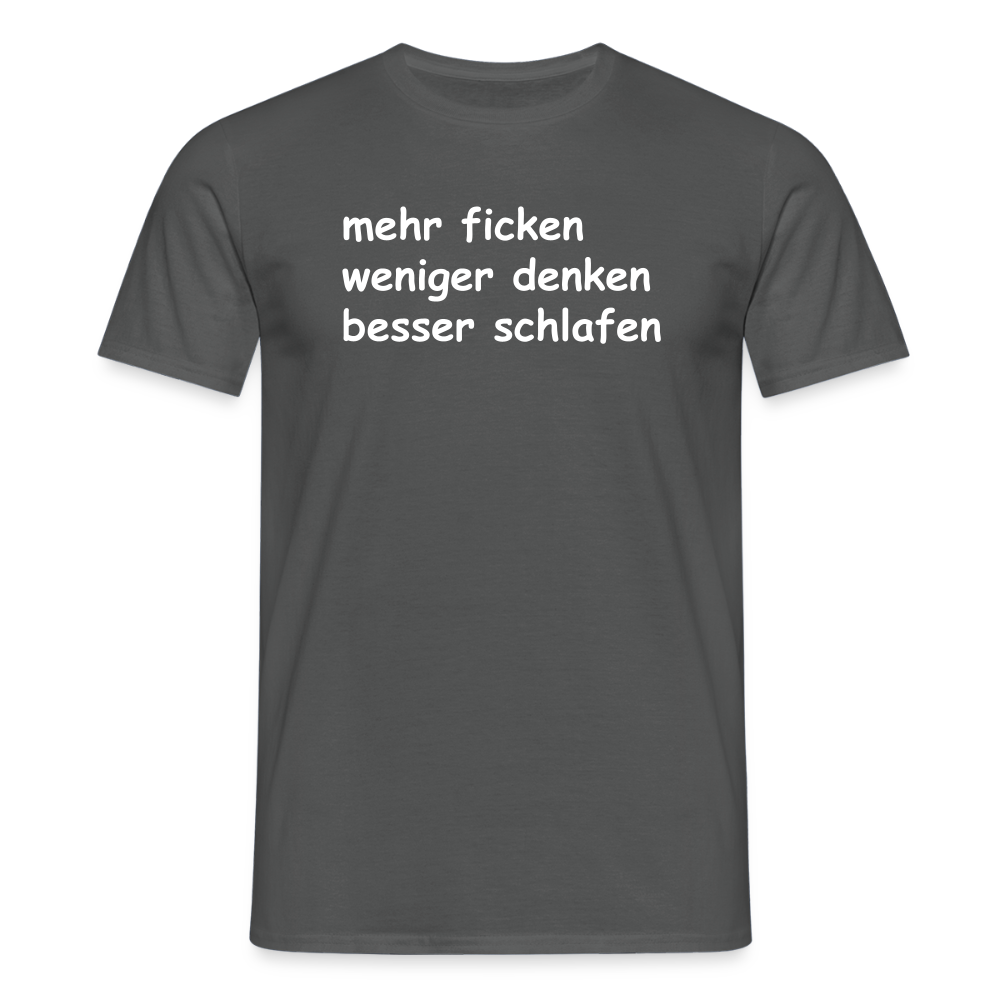 SSW2650mehr ficken weniger denken besser schlafen - Anthrazit