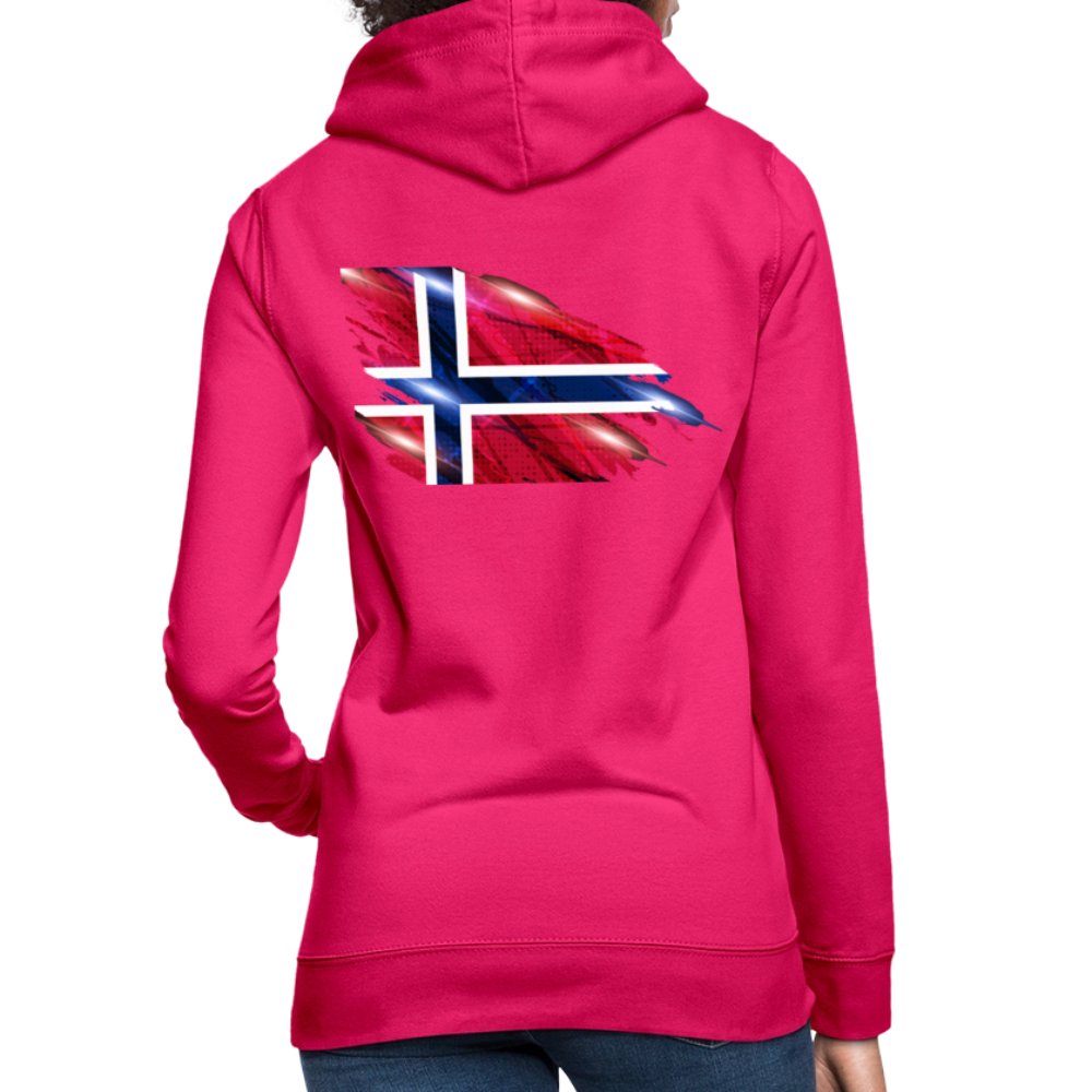 SSW2537 Flag of Norway - dunkles Pink