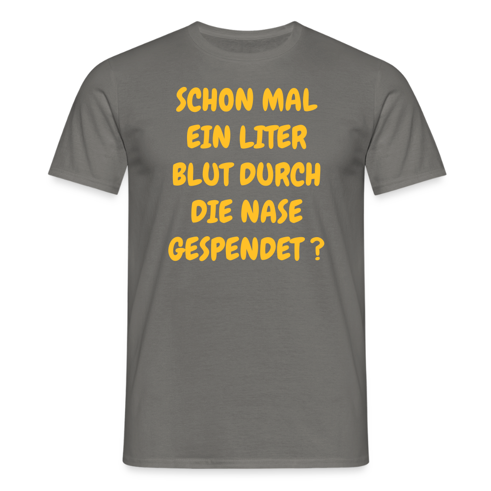 SSW2490SCHON MAL EIN LITER BLUT DURCH DIE NASE GESPENDET ? - Graphit