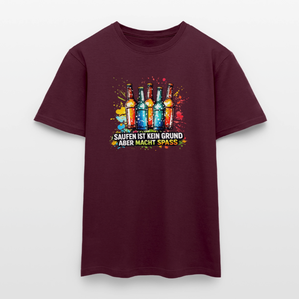 SSW2898SAUFEN IST KEIN GRUND ABER MACHT SPASS - Ziegelrot