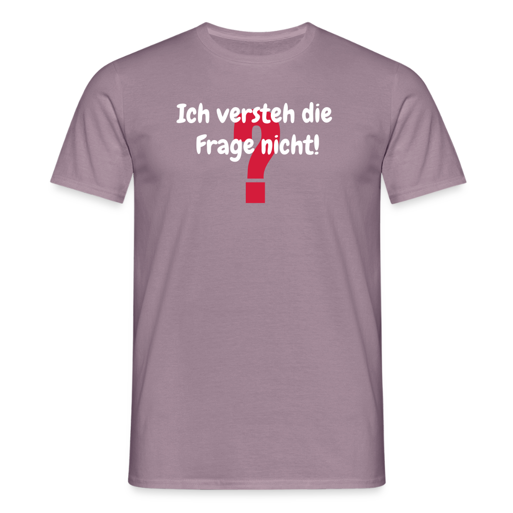 SSW2458Ich versteh die  Frage nicht! - Lilagrau 