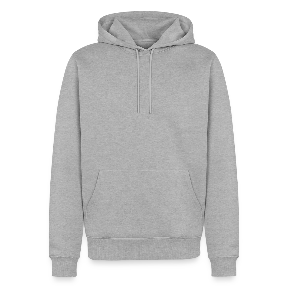 SSW1157Hoodie Kriminell Hände verschränkt - Grau meliert
