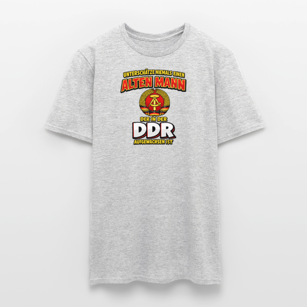 SSW2810 UNTERSCHÄTZE NIEMALS EINEN ALTEN MANN... - Grau meliert