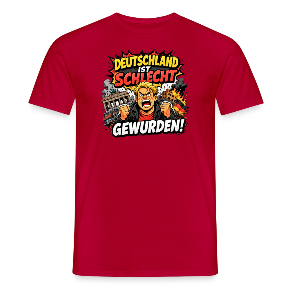 SSW2896DEUTSCHLAND IST SCHLECHT.... - Rot