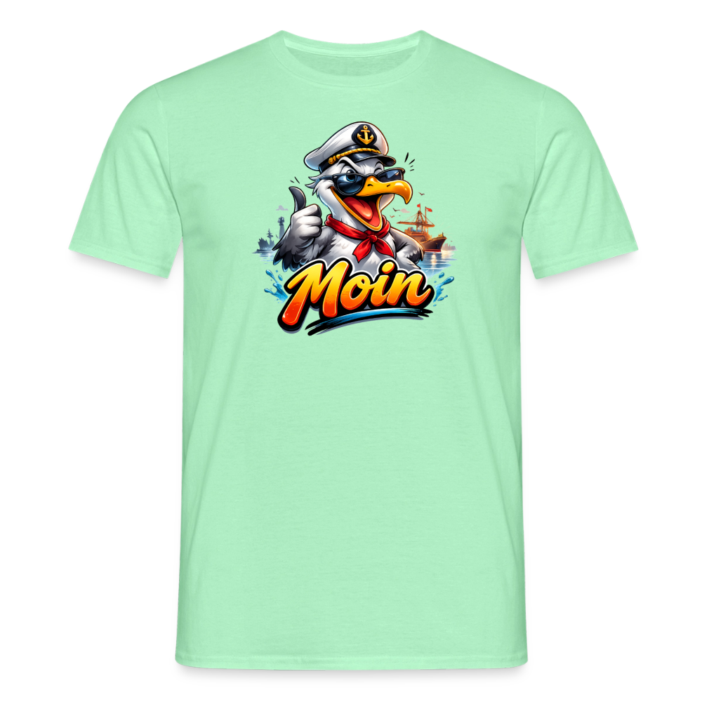 SSW2807 Möwe Moin Halstuch Mütze - Mintgrün