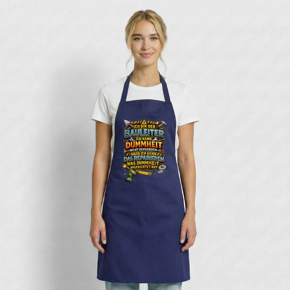 SSW2792 ICH BIN DER BAULEITER ICH KANN DUMMHEIT NICHT REPARIEREN ABER ICH KANN DAS REPARIEREN WAS DUMMHEIT ANGERICHTET HAT - Royalblau