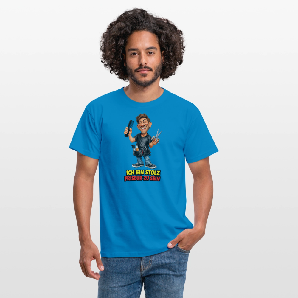 SSW2821 ICH BIN STOLZ FRISEUR ZU SEIN - Royalblau