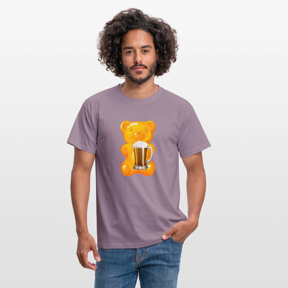 SSW2506Gummibär mit Bier - Lilagrau 
