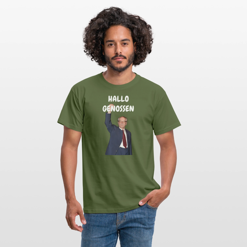 OSSI18HALLO GENOSSEN - Militärgrün