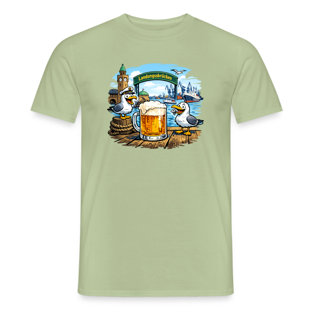 SSW2869Möwen Bier Landungsbrücken - Sage