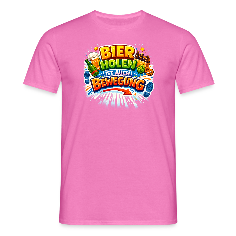 SSW2779 BIER HOLEN IST AUCH BEWEGUNG - Pink