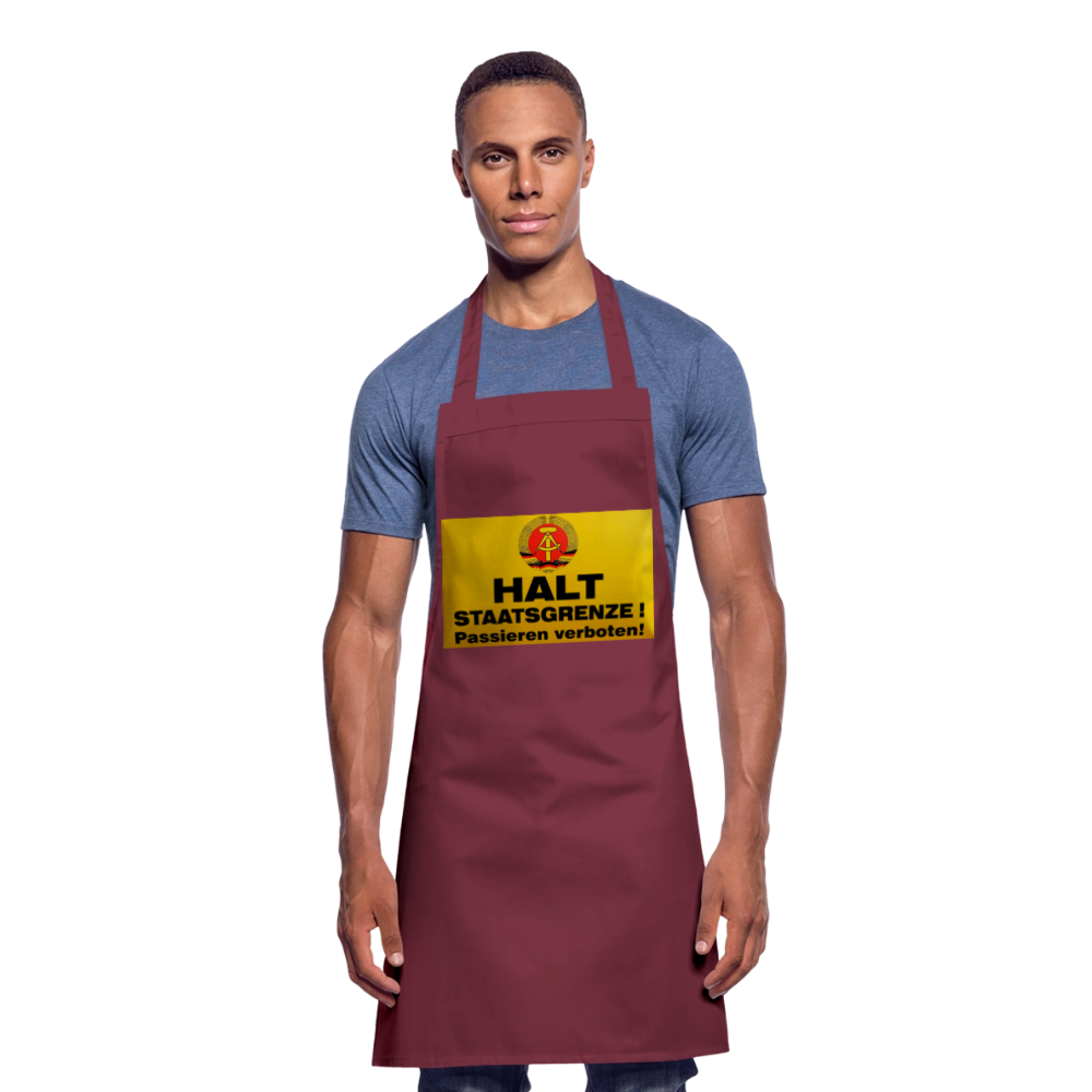 OSSI19 Kochschürze  HALT STAATSGRENZE - Bordeaux