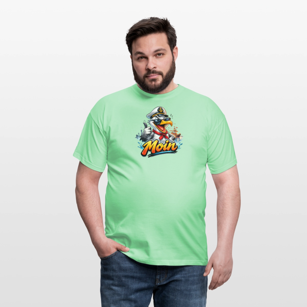 SSW2807 Möwe Moin Halstuch Mütze - Mintgrün