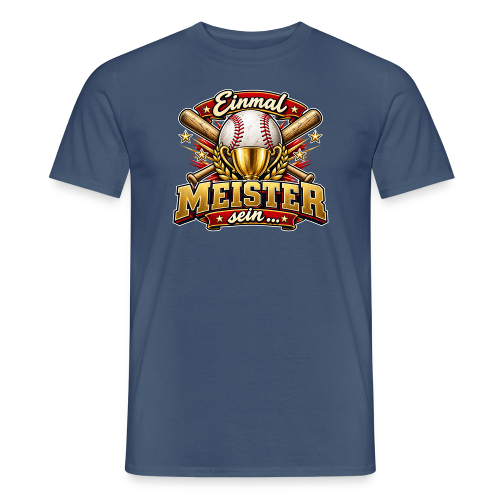 SSW2936Einmal MEISTER sein im BASEBALL - Dunkles Denimblau