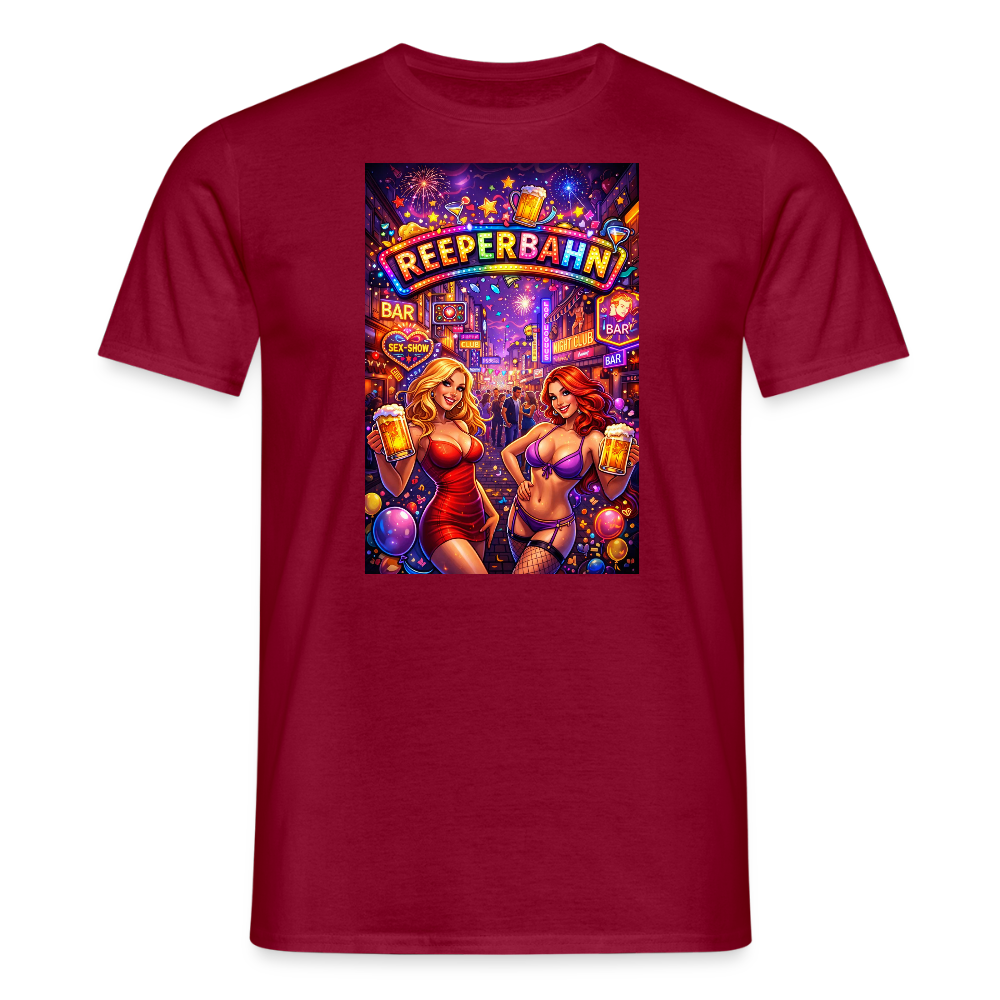 SSW2681Reeperbahn bunt - Ziegelrot