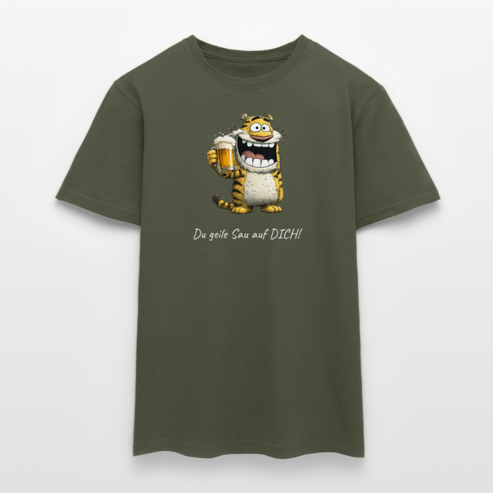 SSW2885Du geile Sau auf Dich! - Militärgrün