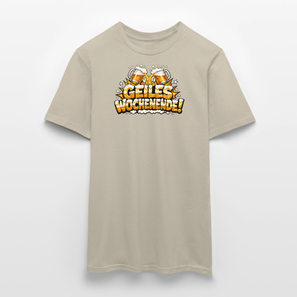 SSW2851 GEILES WOCHENENDE BIER - Sandbeige