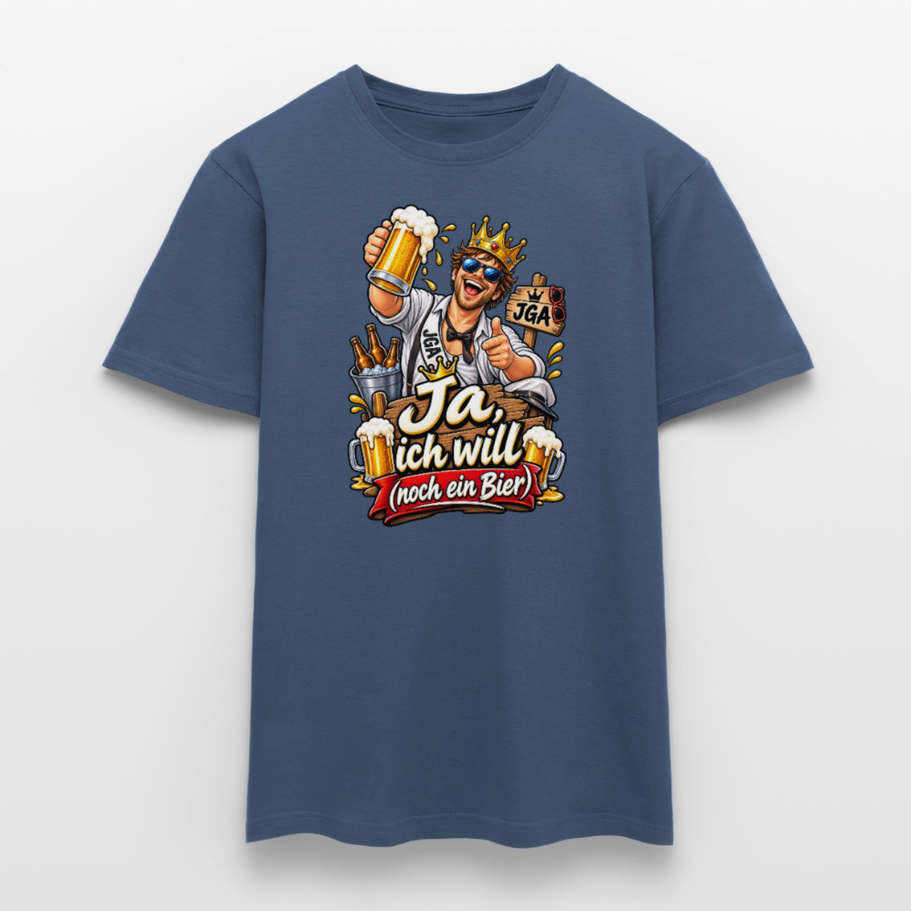 SSW2906JA ICH WILL NOCH EIN BIER - Dunkles Denimblau