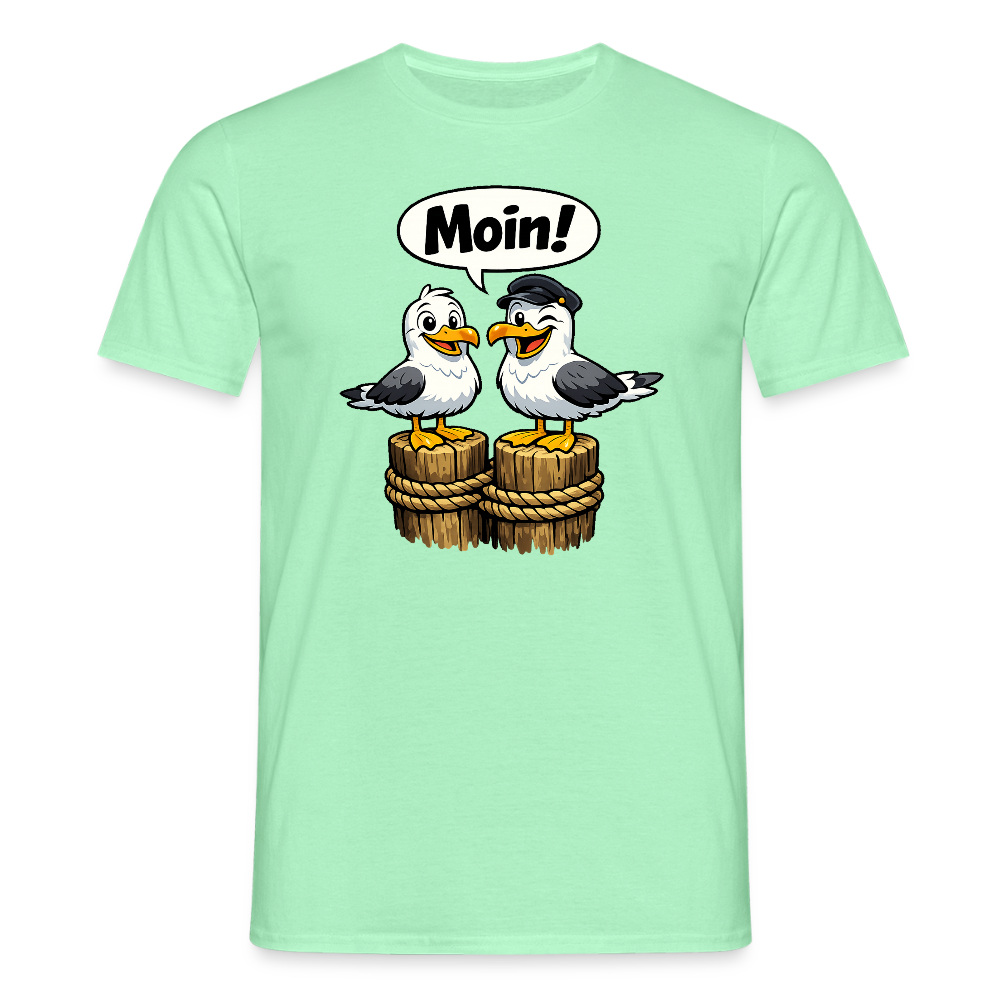 SSW2718Möwen sagen Moin - Mintgrün