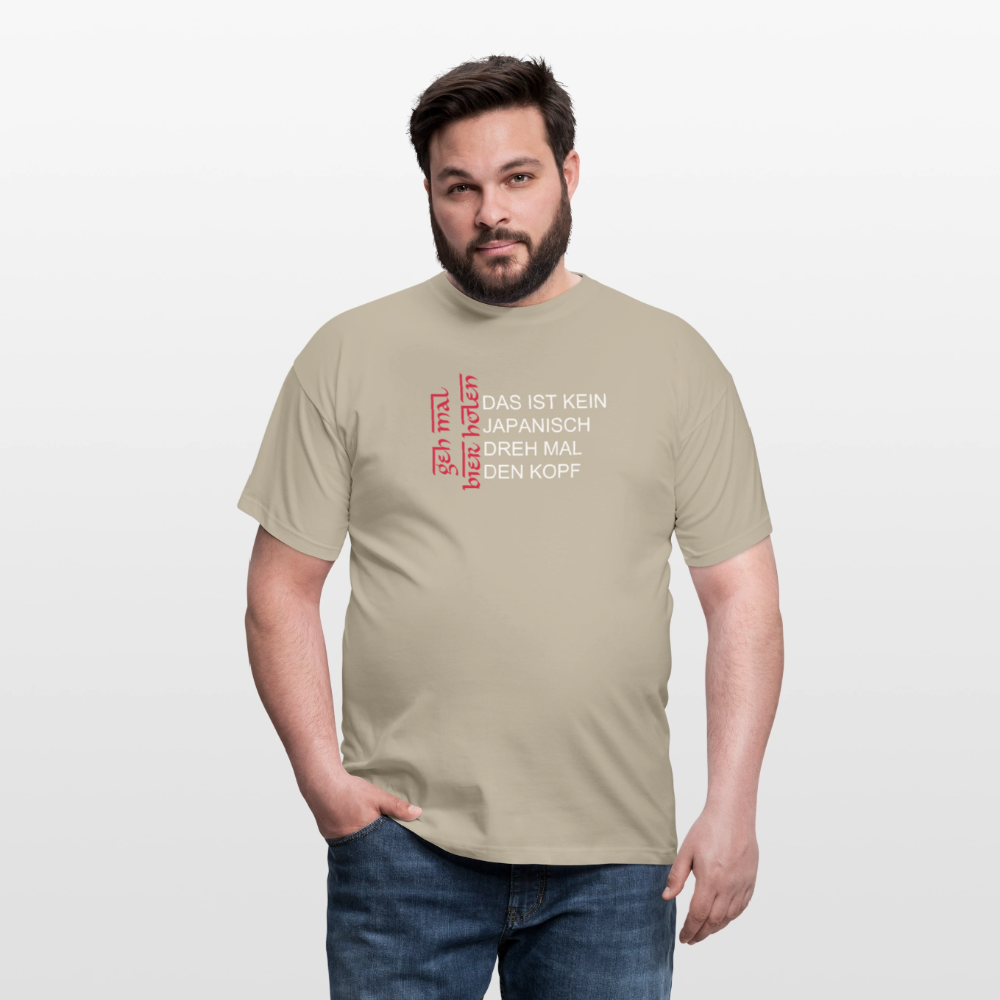 SSW2456DAS IST KEIN JAPANISCH DREH MAL DEN KOPF - Sandbeige