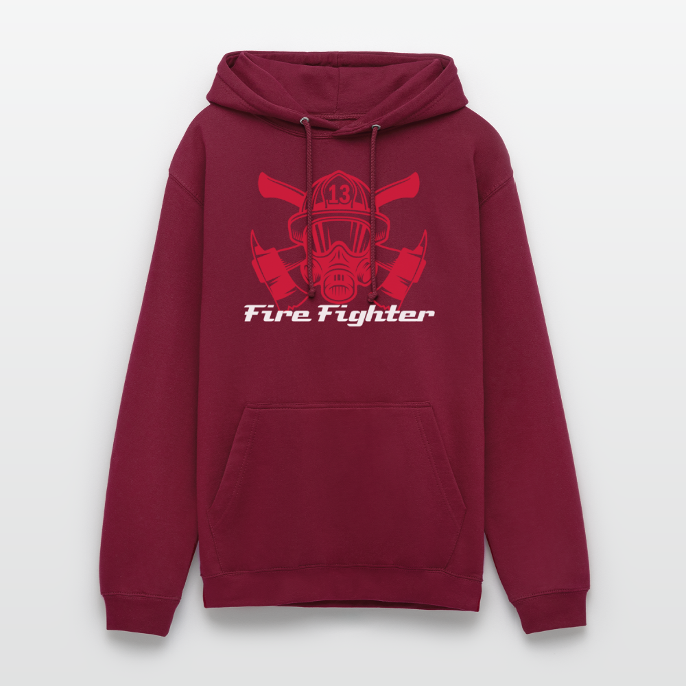 SSW2603 Fire Fighter Unisex Hoodie - Bordeaux