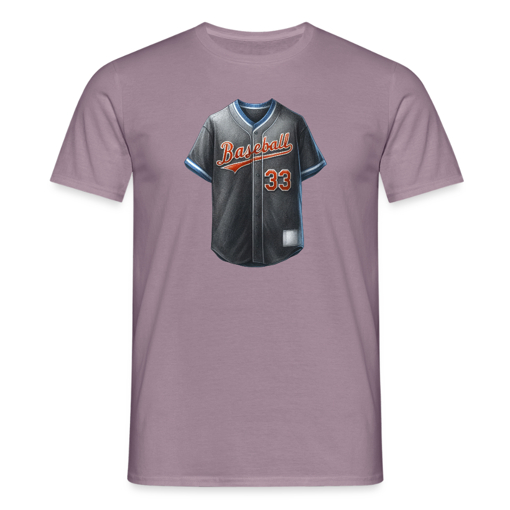 SSW2580Baseball Trikot - Lilagrau 