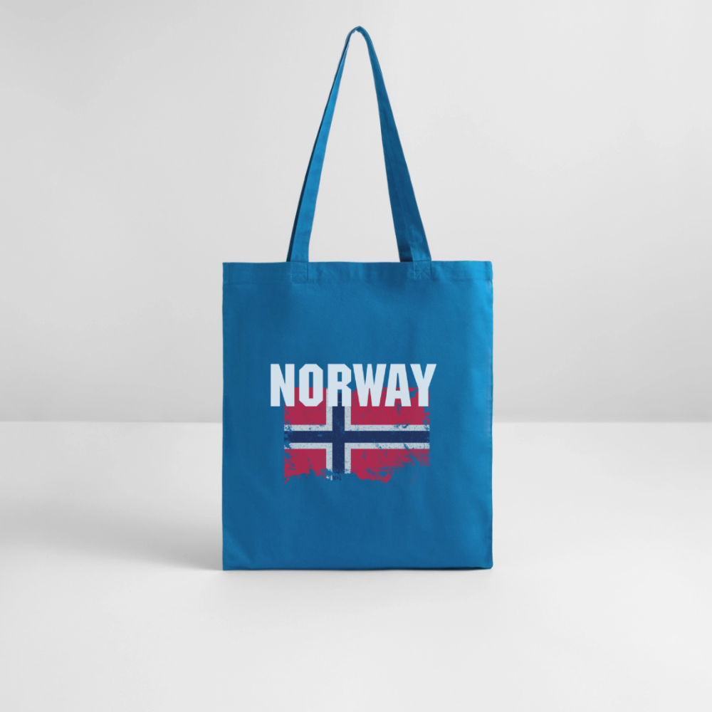 SSW2528 Stofftasche Flag of Norway - Königsblau