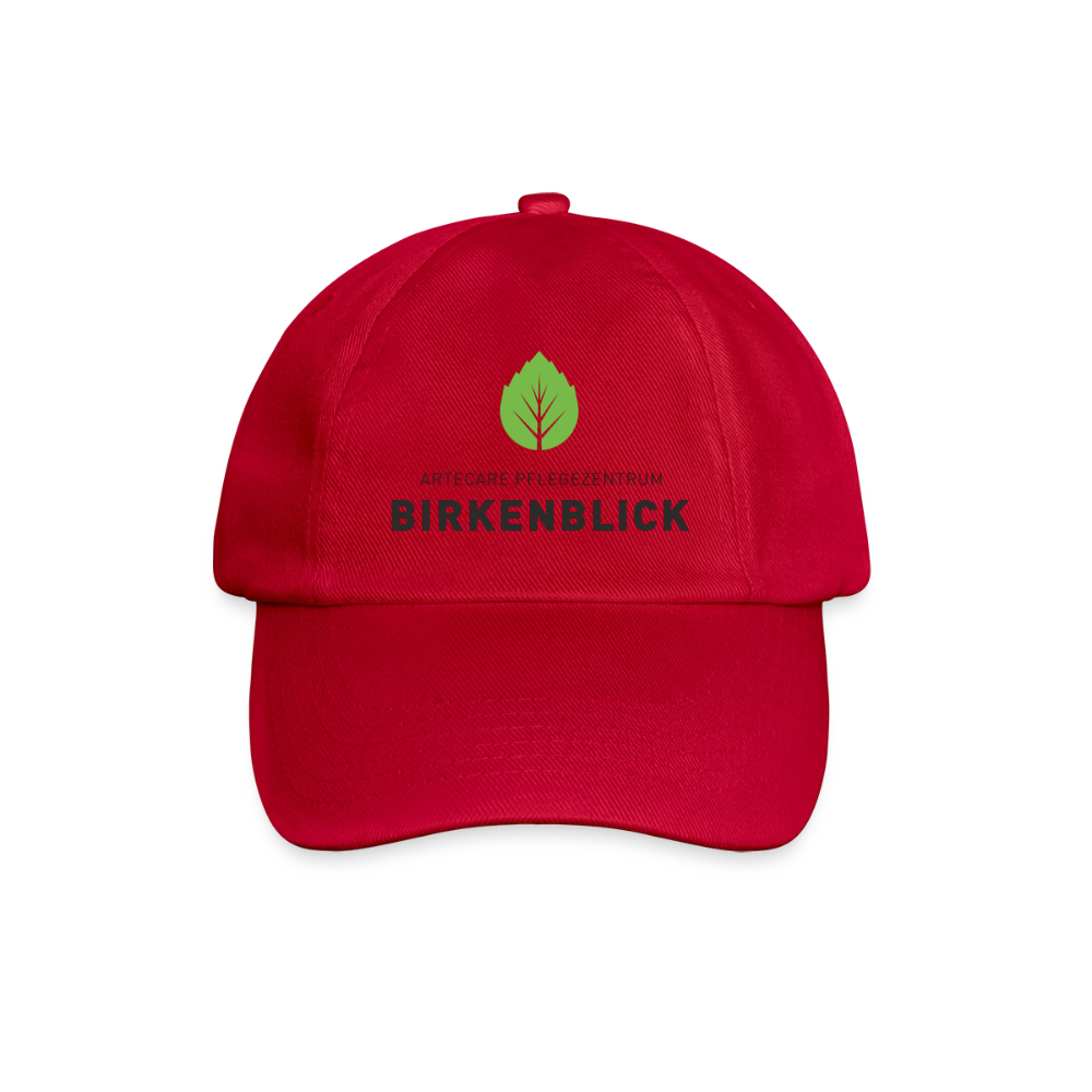 Baseballkappe Birkenblick - klassisch Rot