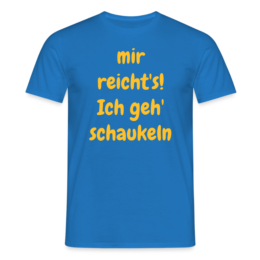 SSW2644mir reicht's! Ich geh' schaukeln - Royalblau